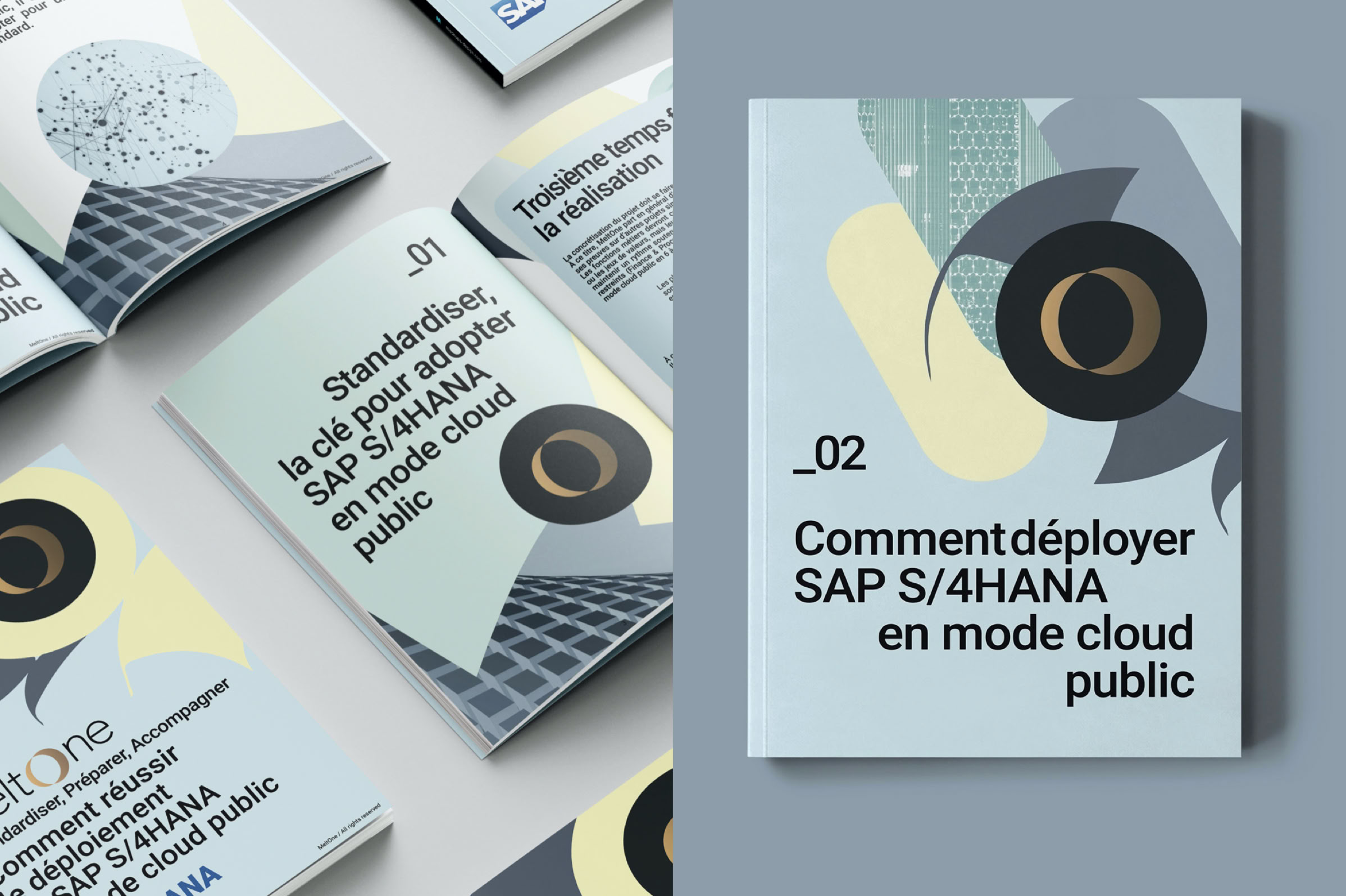 Creation of brand strategies with singular design territories. 