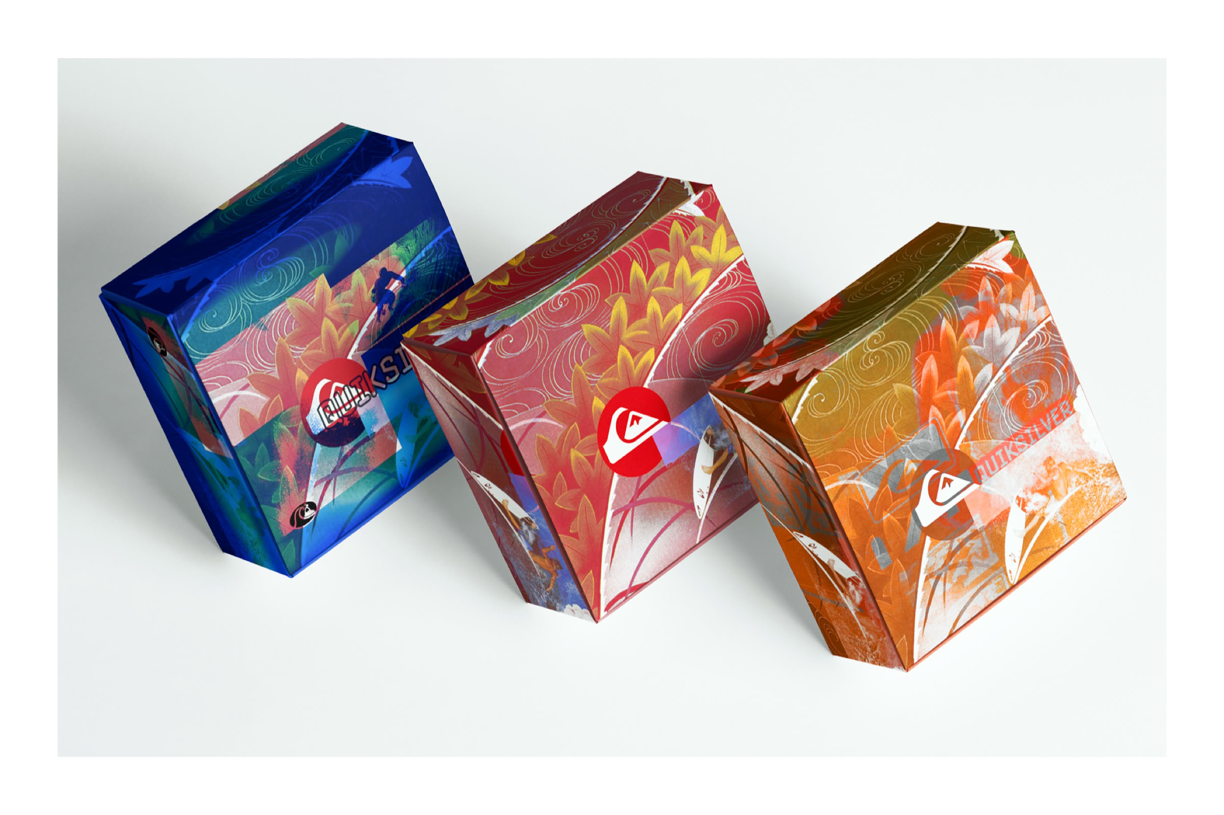 Creation of brand strategies with singular design territories. 